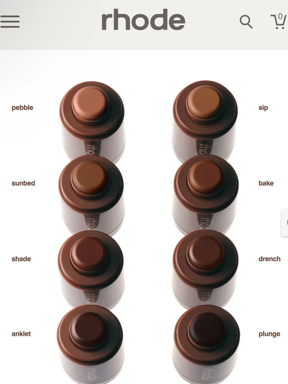 RHODE Pocket Bronze Stick — Bake